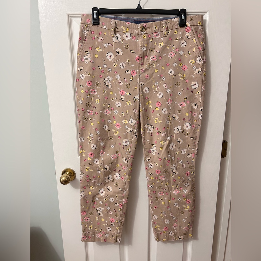 Tommy Hilfiger floral ankle-length pants